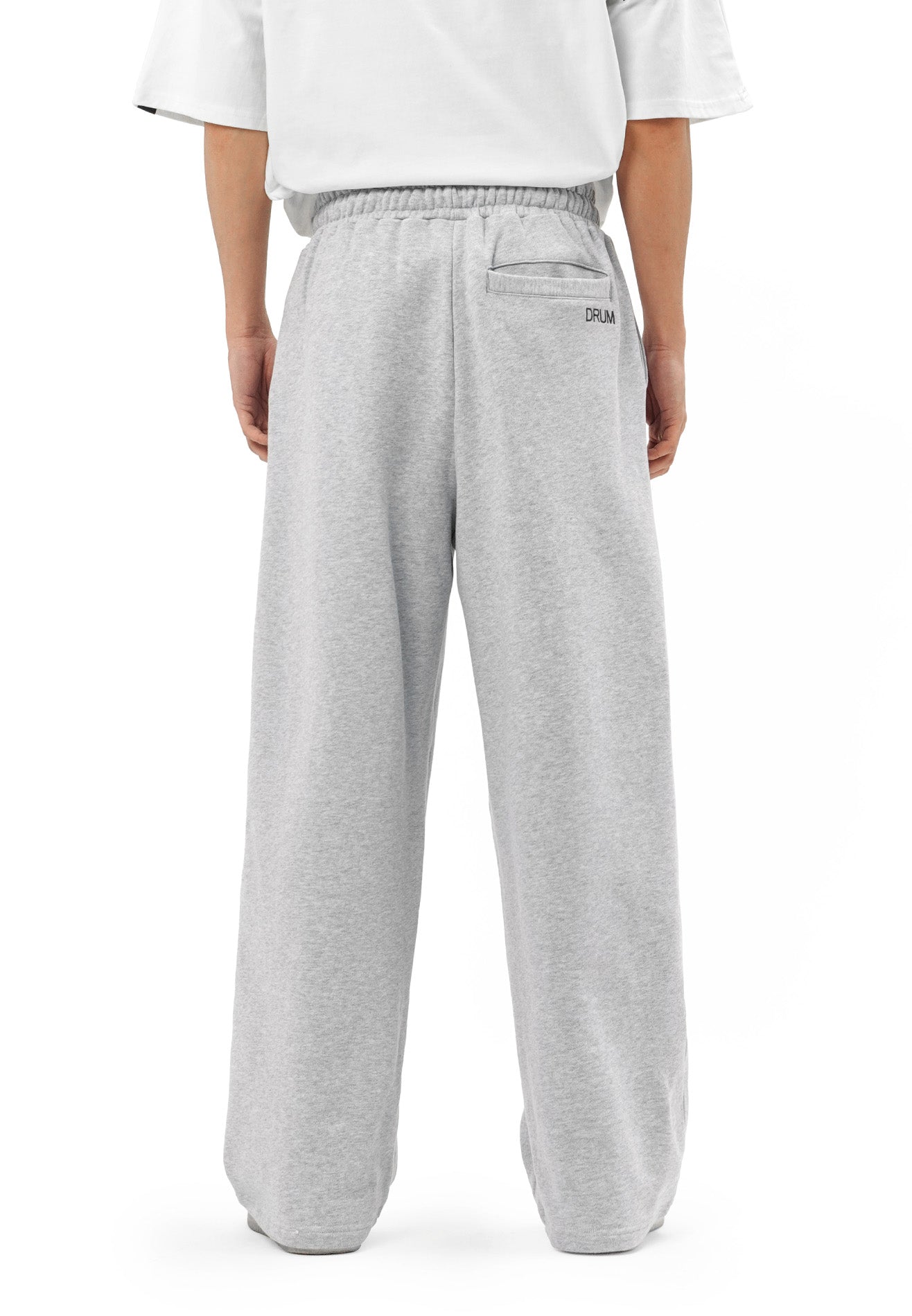 DRUM SELECT Pocket details Sweatpants- Grey