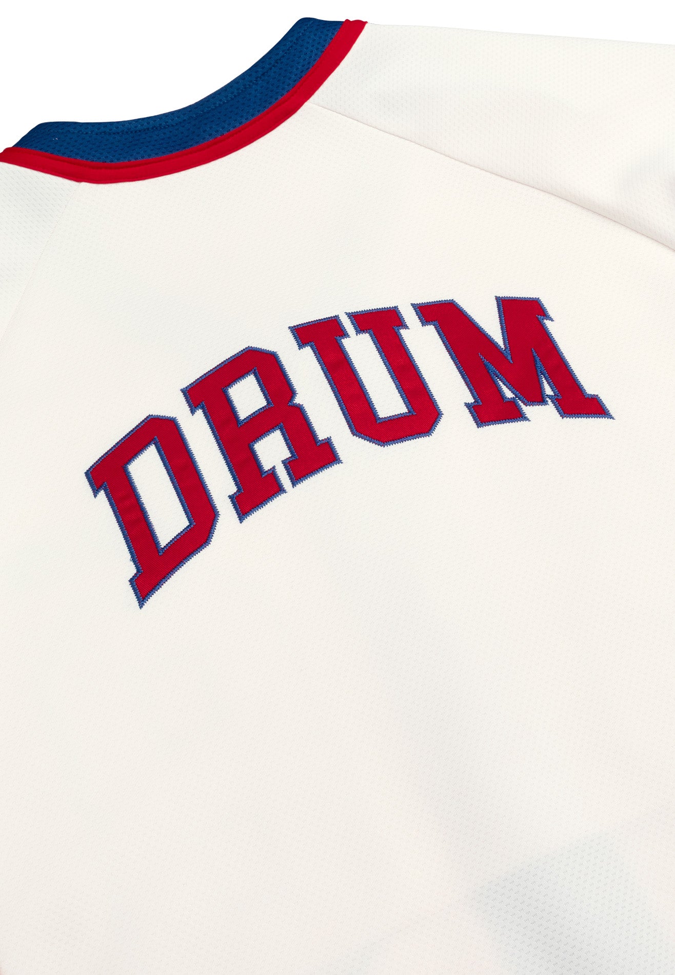 DRUM S. CNY Exclusive Baseball Shirt- White