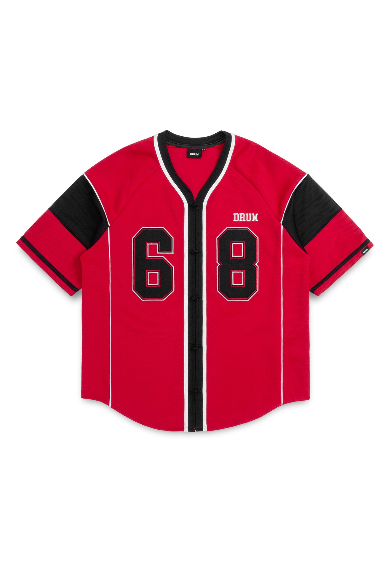 DRUM S. CNY Exclusive Baseball Shirt- Red