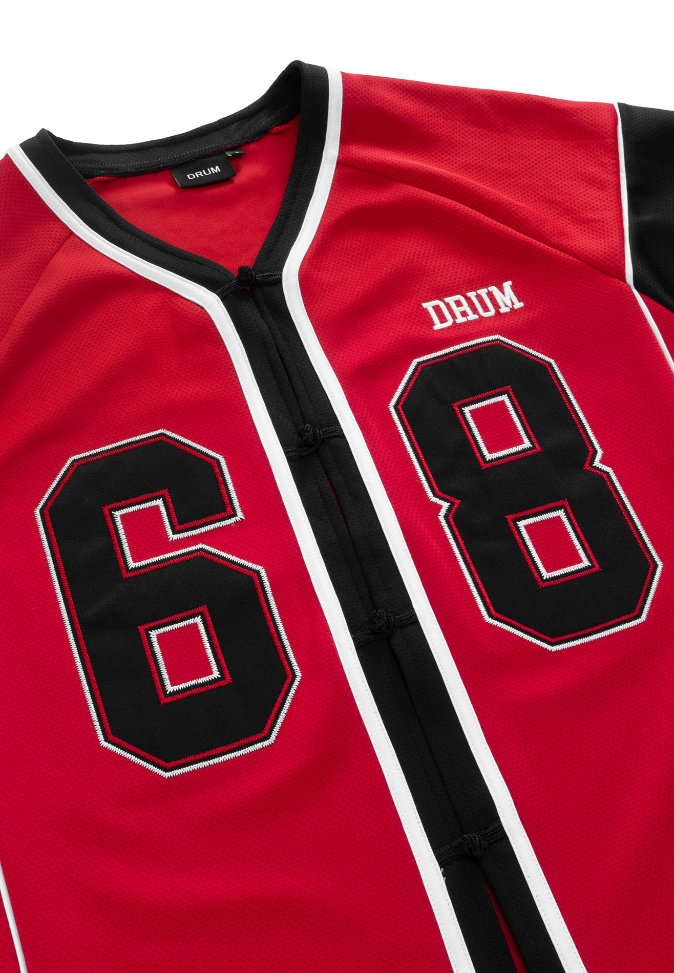 DRUM S. CNY Exclusive Baseball Shirt- Red