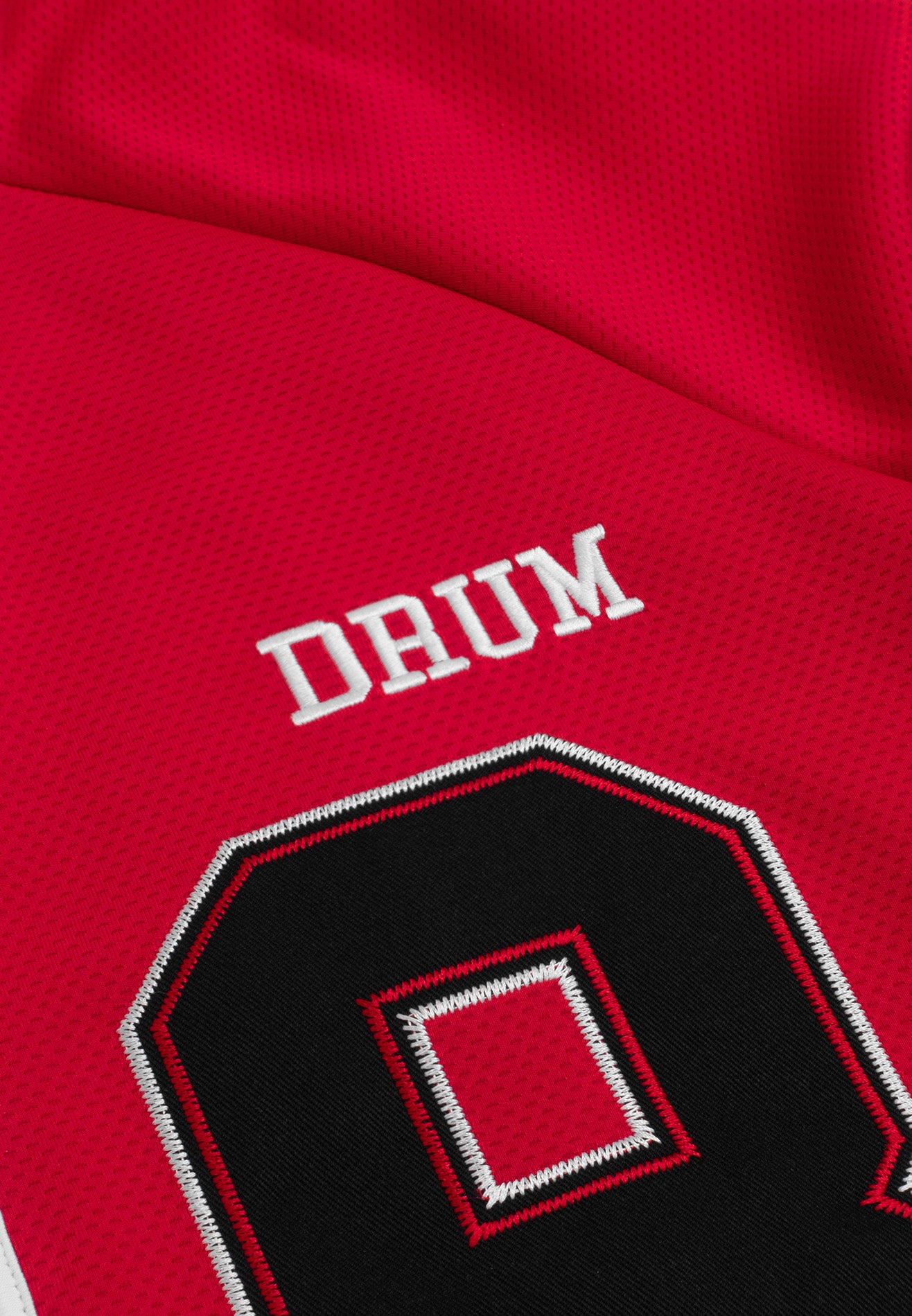 DRUM S. CNY Exclusive Baseball Shirt- Red