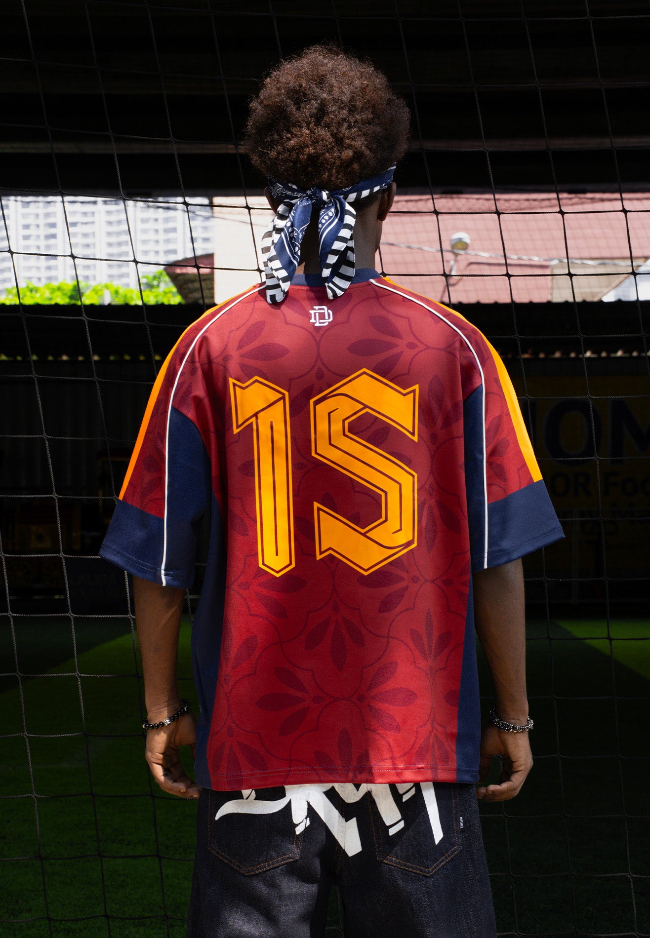 DRUM S. Football Collection No. 15 Jersey - Red