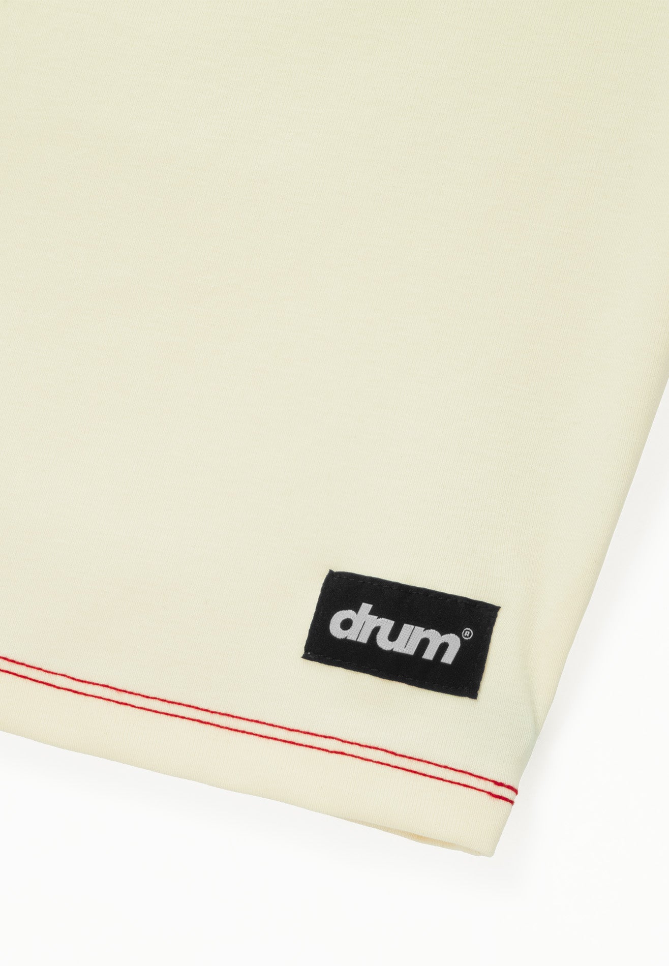 DRUM E. Women Contrast Stitches Top - Beige