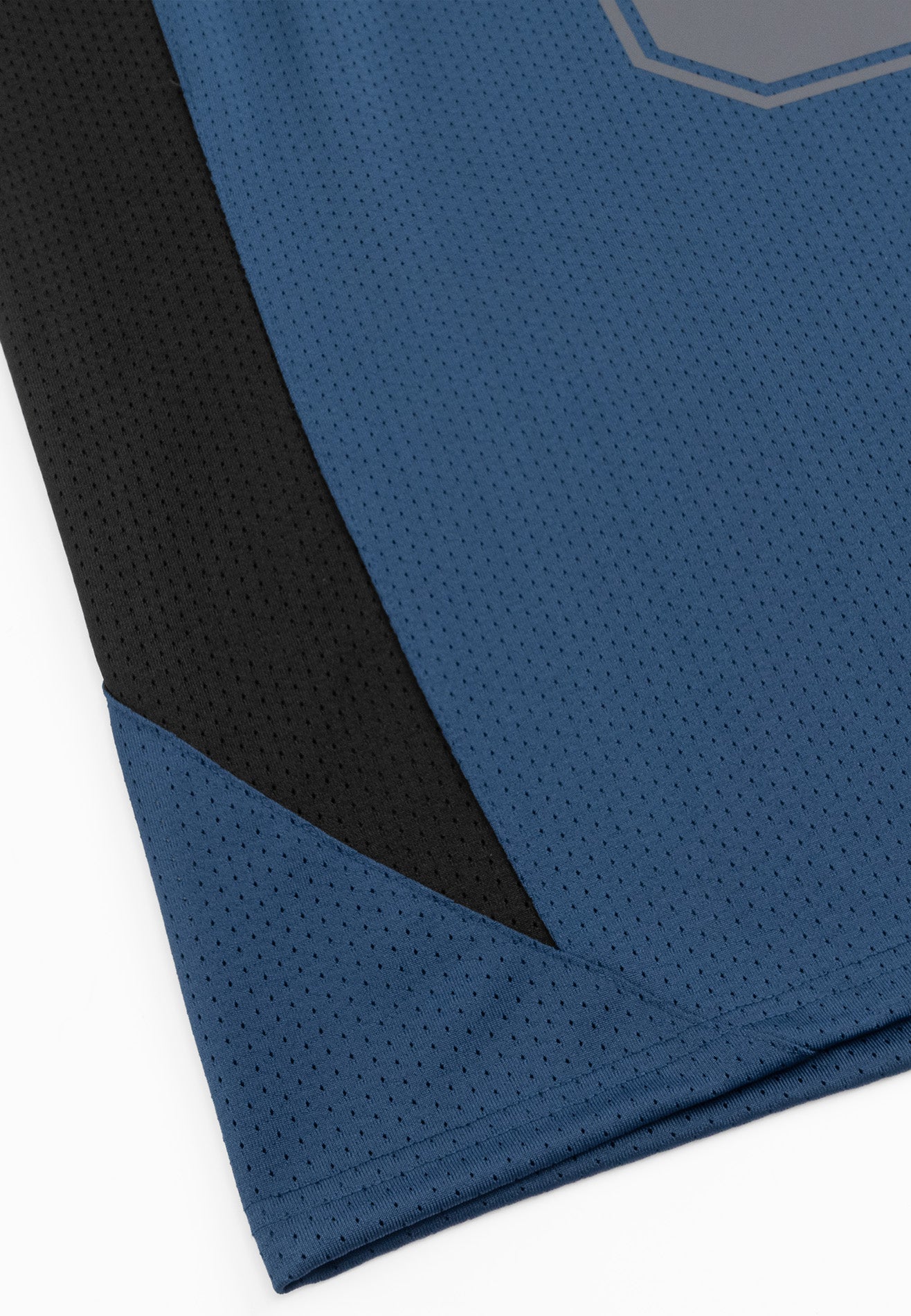 DRUM S. Lucky 8 Patch Reflective Raglan Oversized Tee- Navy