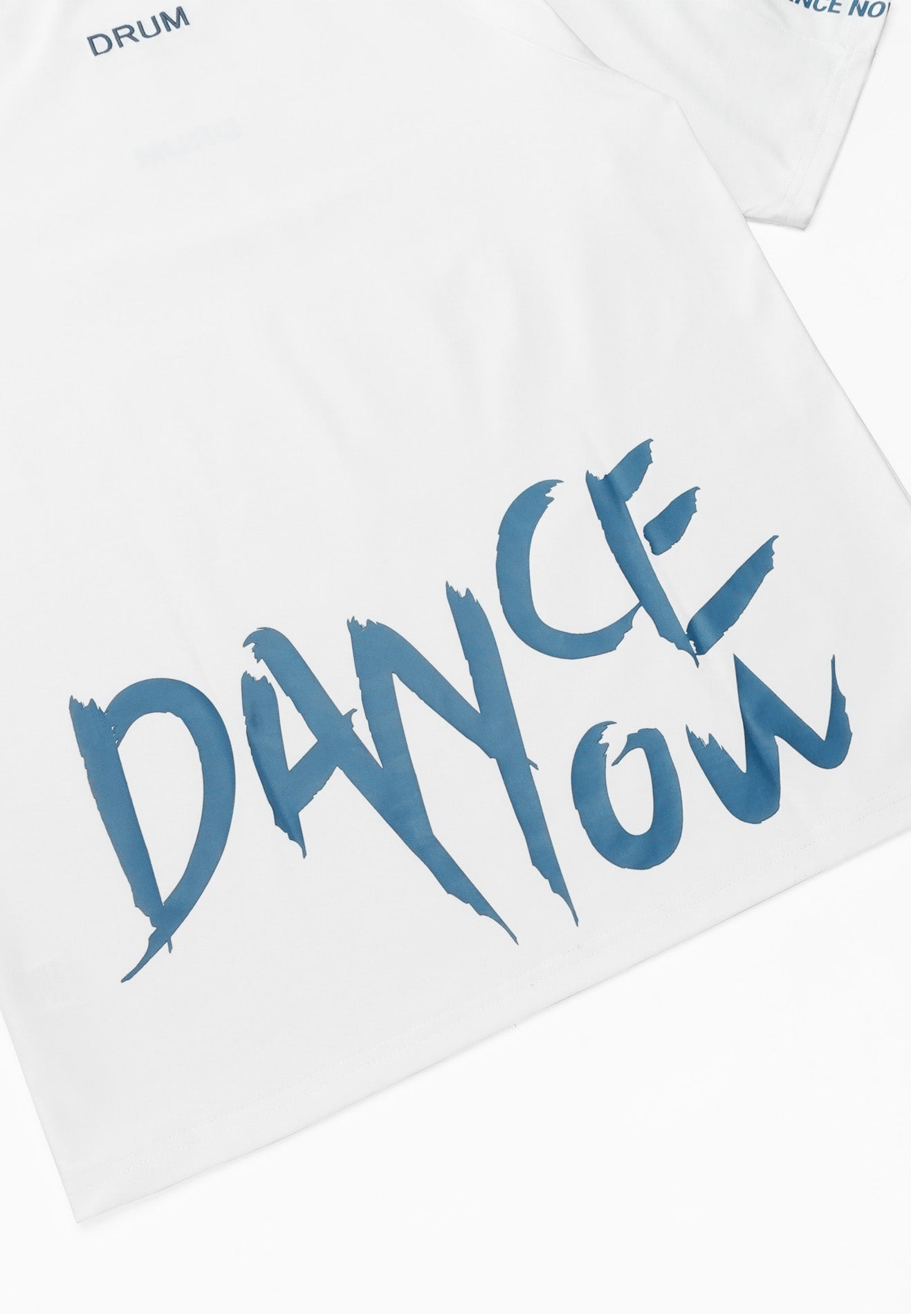 DRUM Select x Dance Now Oversized Tee- White
