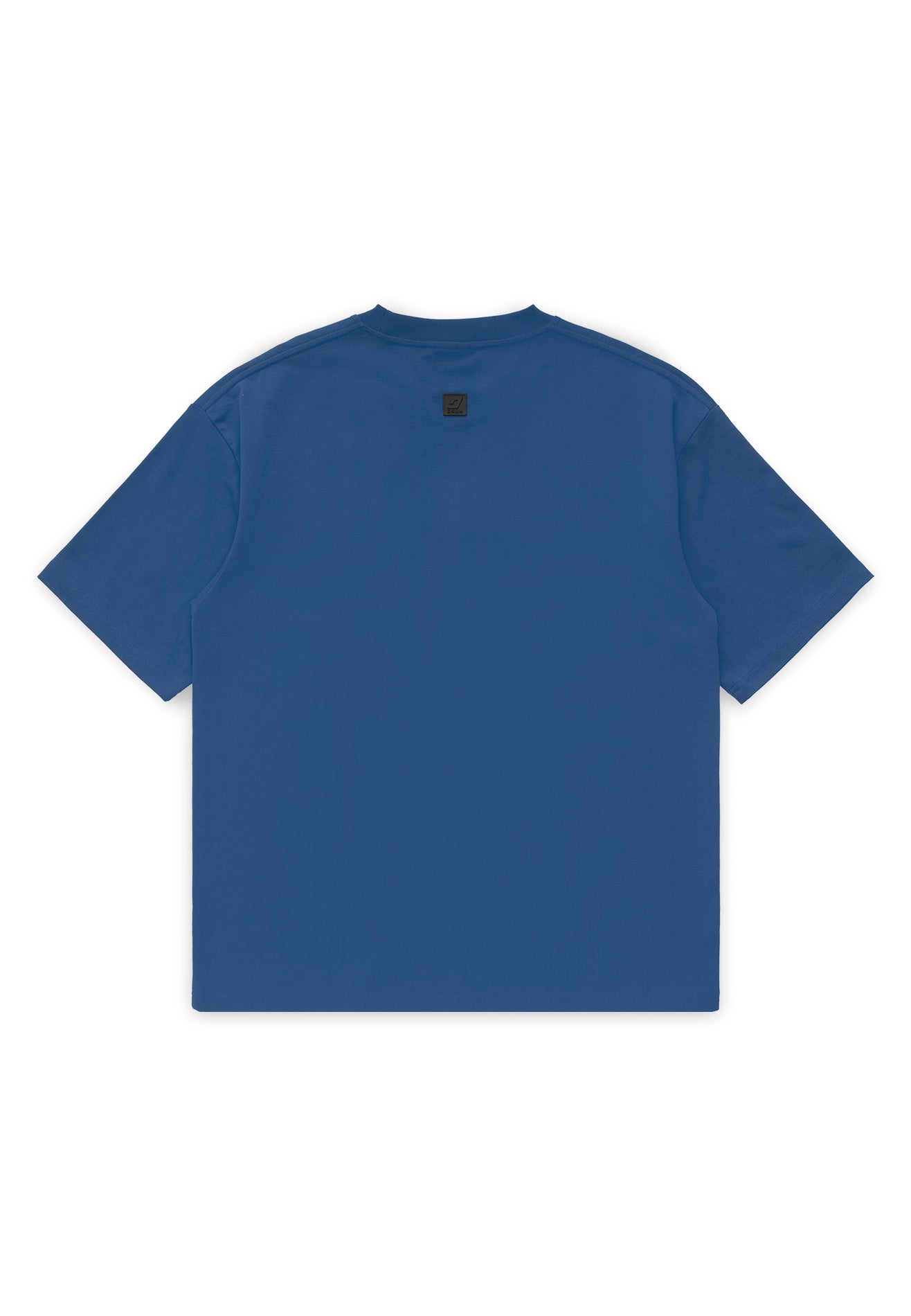 DRUM S. Logo 3D Embroidery Oversized Tee- Dark blue
