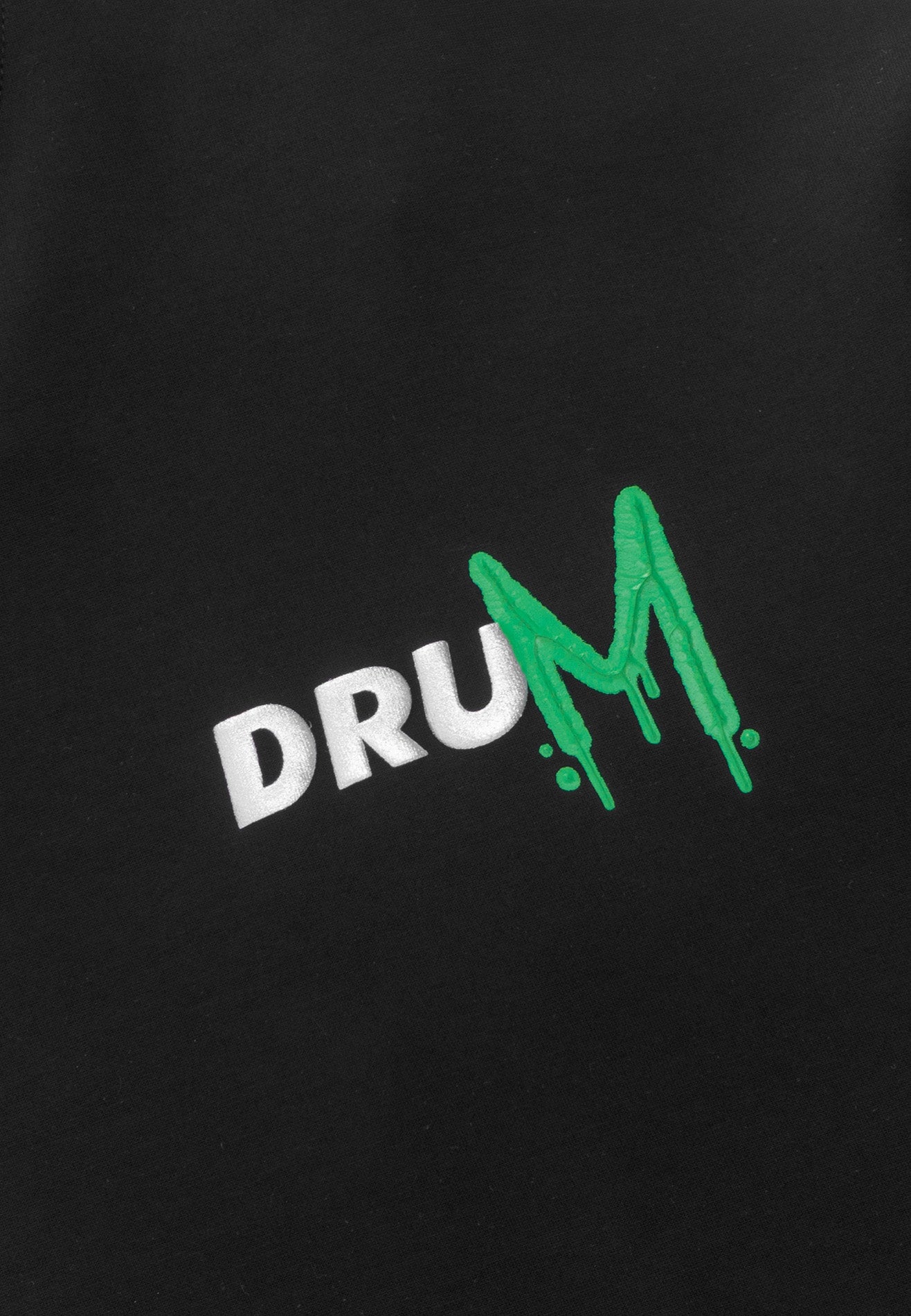 DRUM X MAQ I Got A Story Puffy Oversized Tee- Black