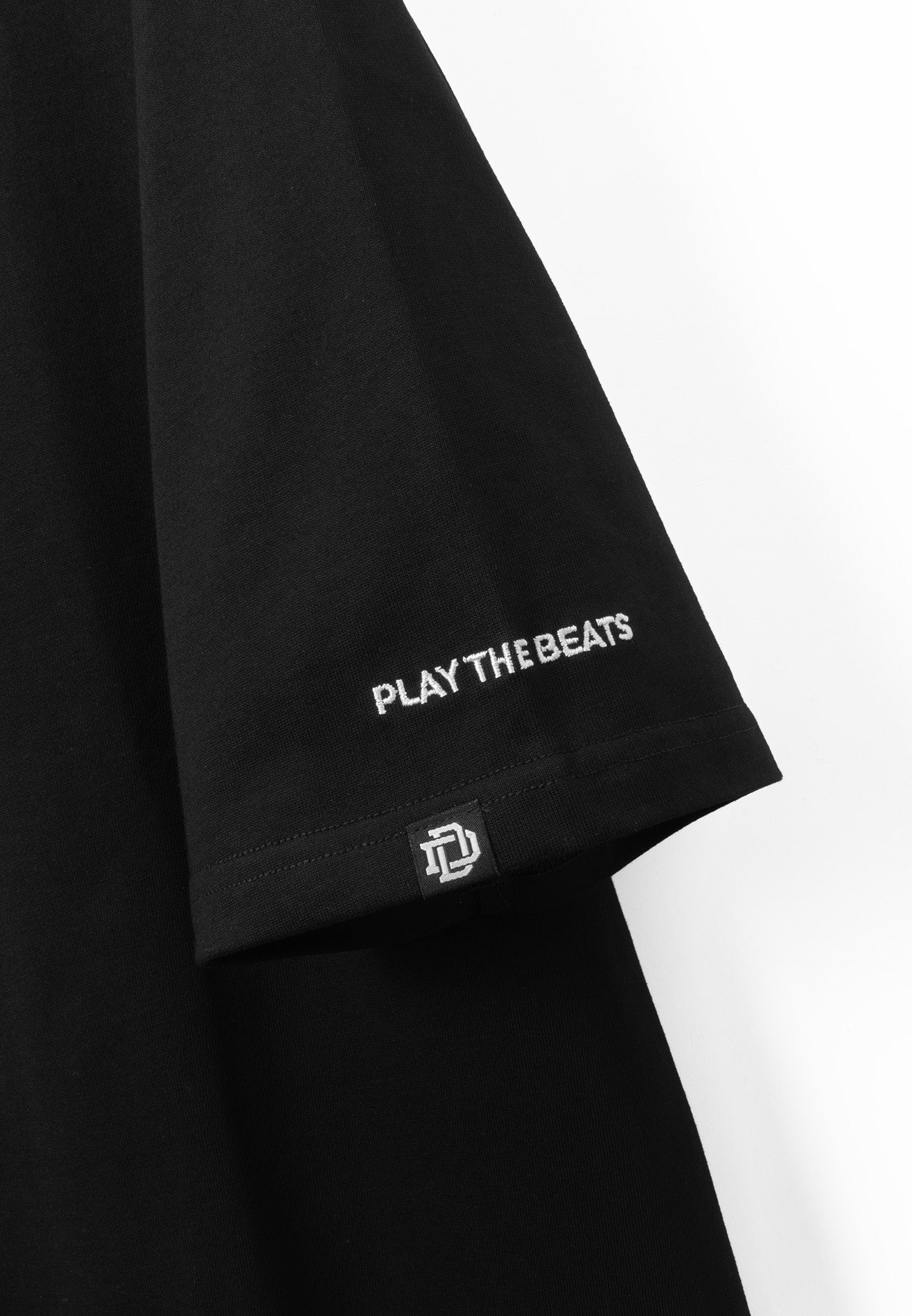 DRUM S. Football Collection No. 8 Oversized Tee - Black