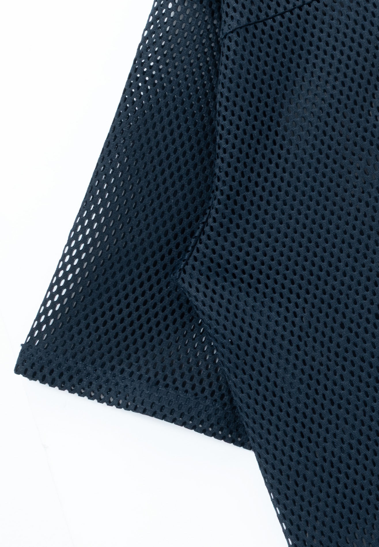 DRUM S. Football Collection No. 10 Oversized Boxy Mesh Tee - Navy