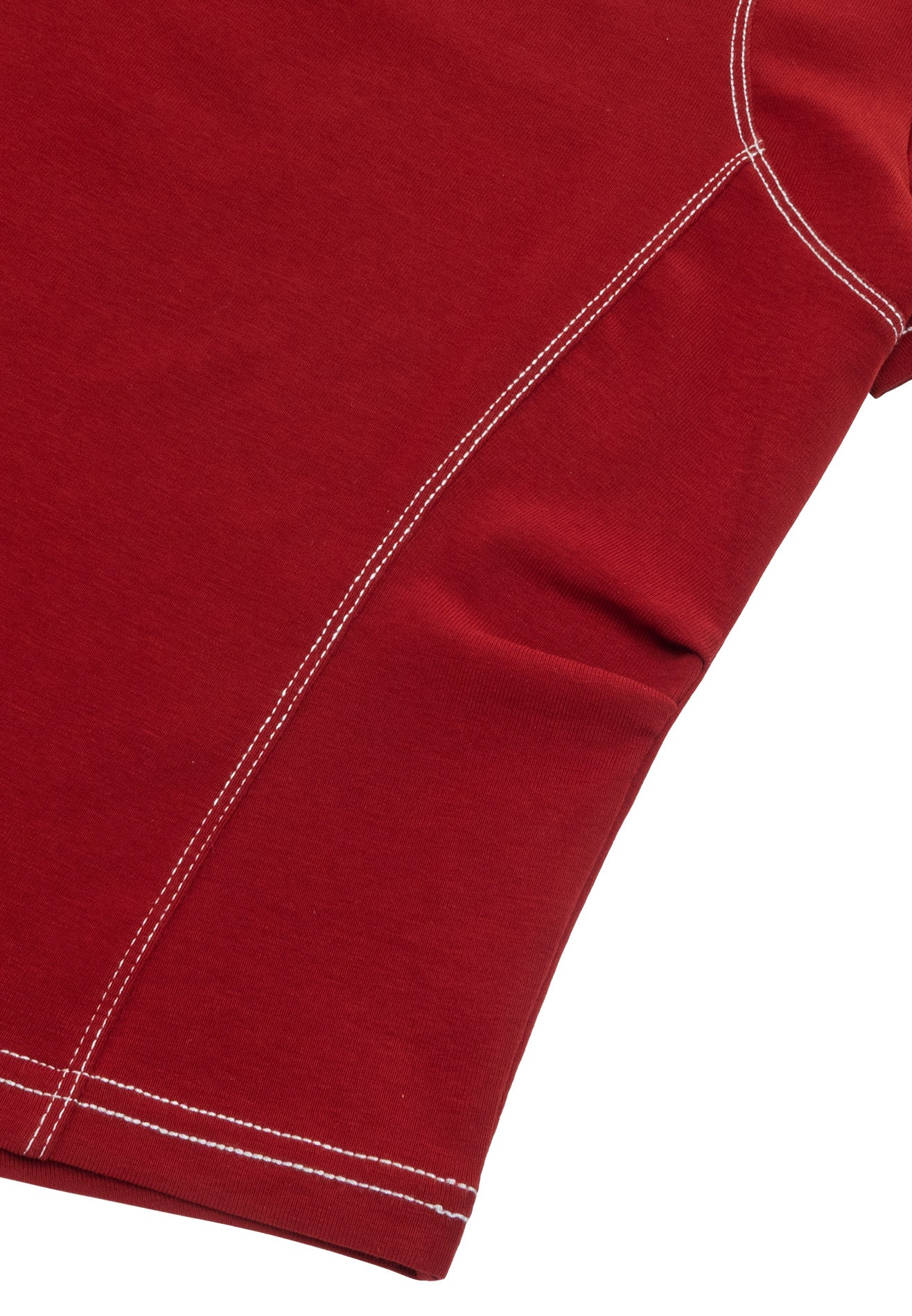 DRUM S. Ladies Lucky 8 Crop Top- Red