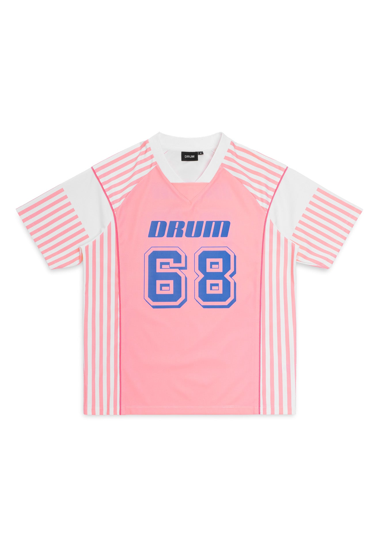 DRUM S. Ladies Digital Print Jersey Top - Pink
