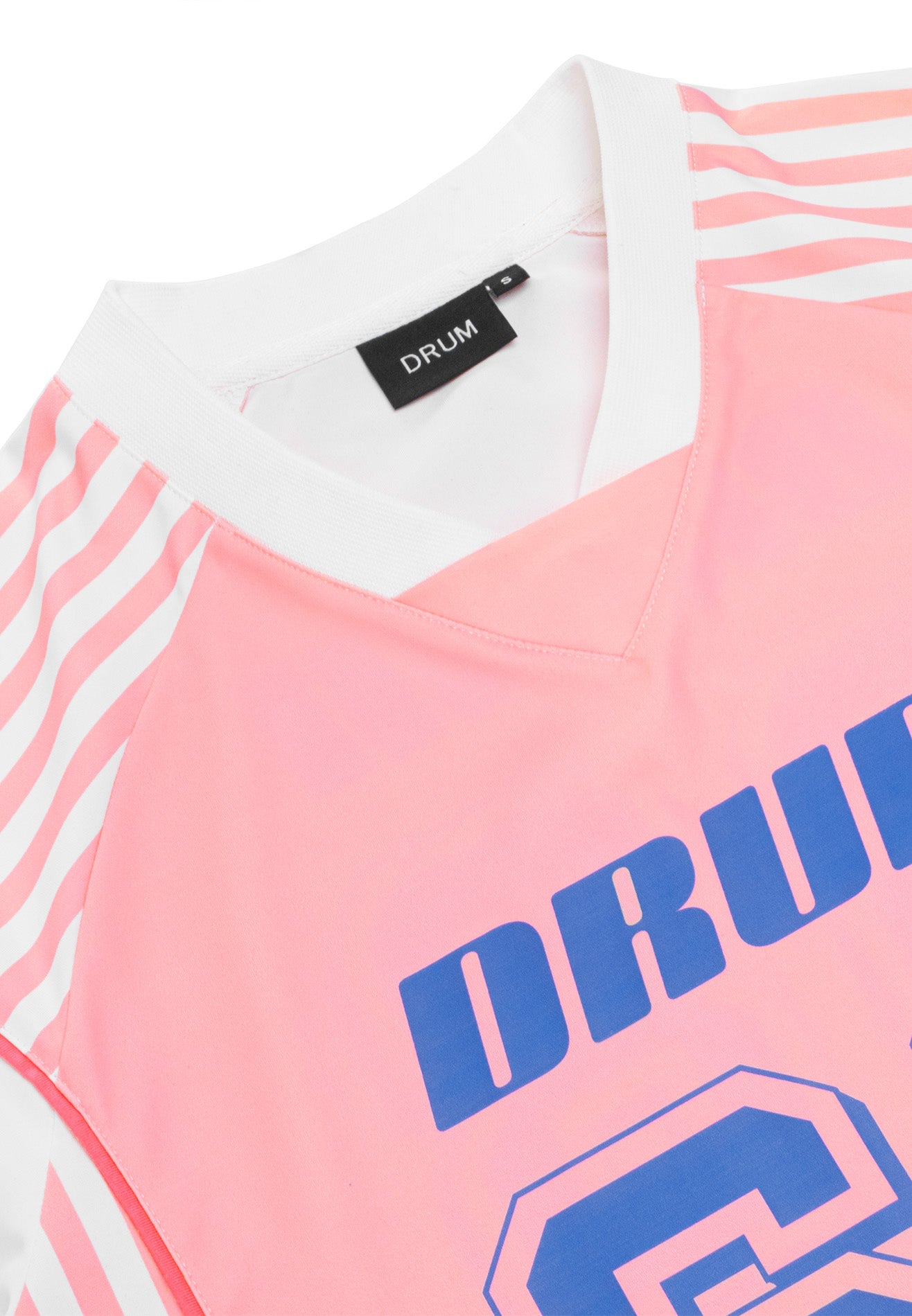 DRUM S. Ladies Digital Print Jersey Top - Pink
