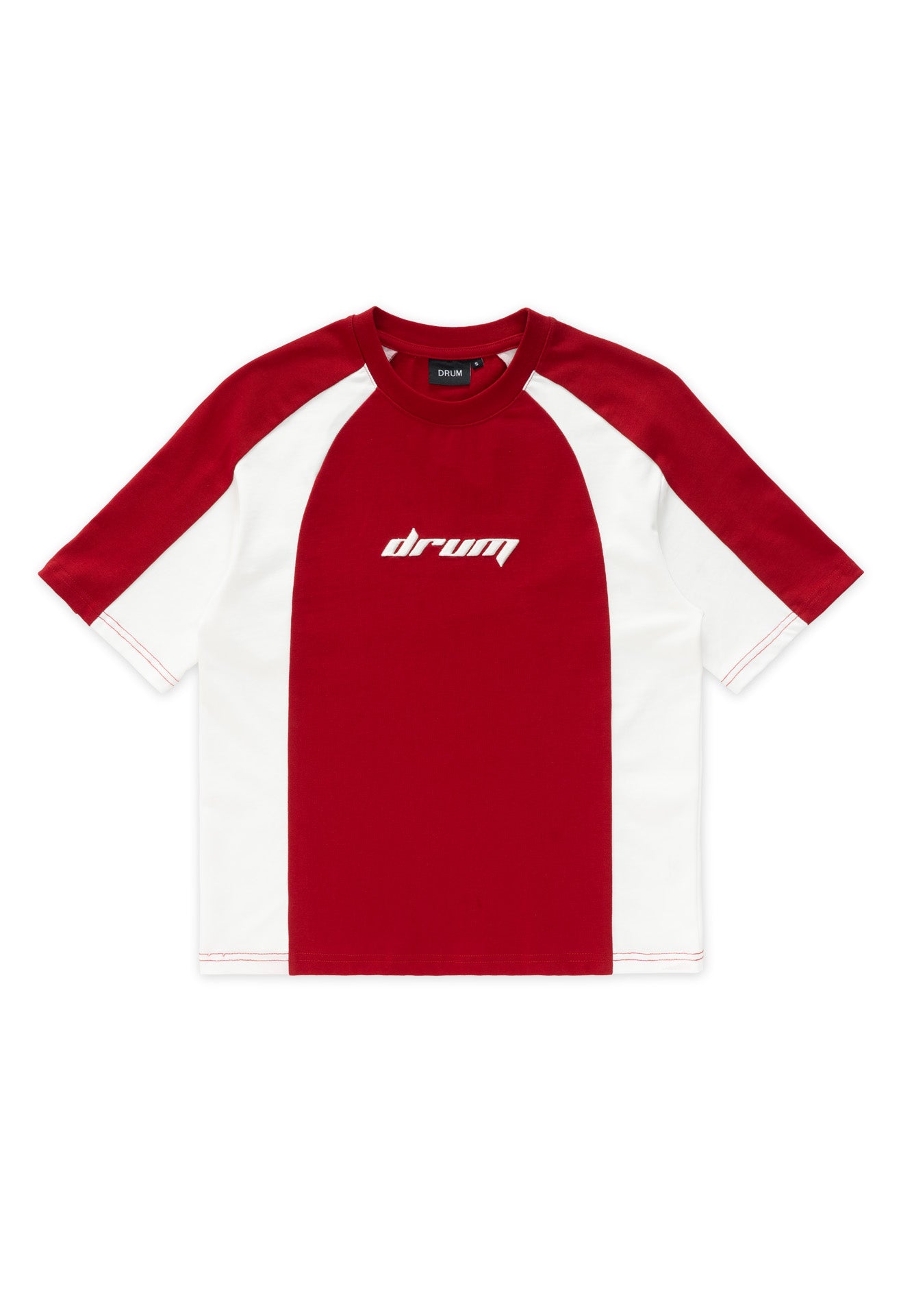 DRUM S. Women 3D Embroidery Top- Red