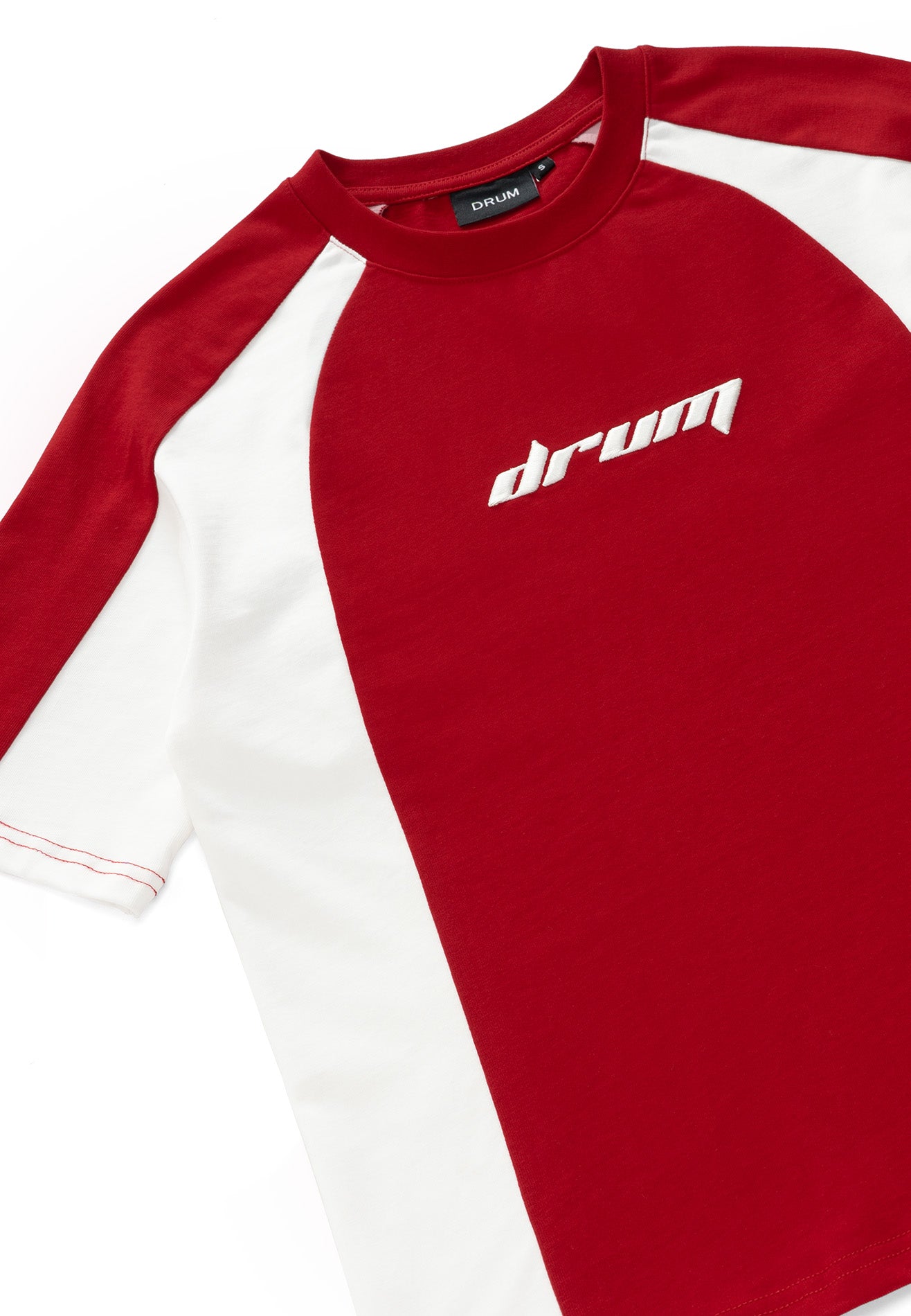 DRUM S. Women 3D Embroidery Top- Red