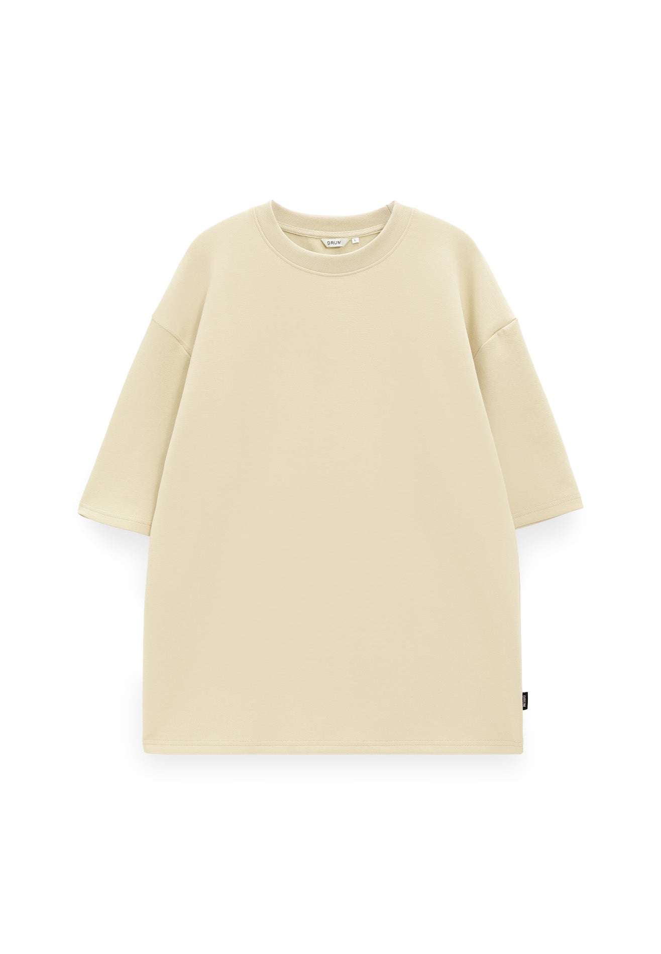 DRUM Select Classic Oversized Tee- Light Khaki