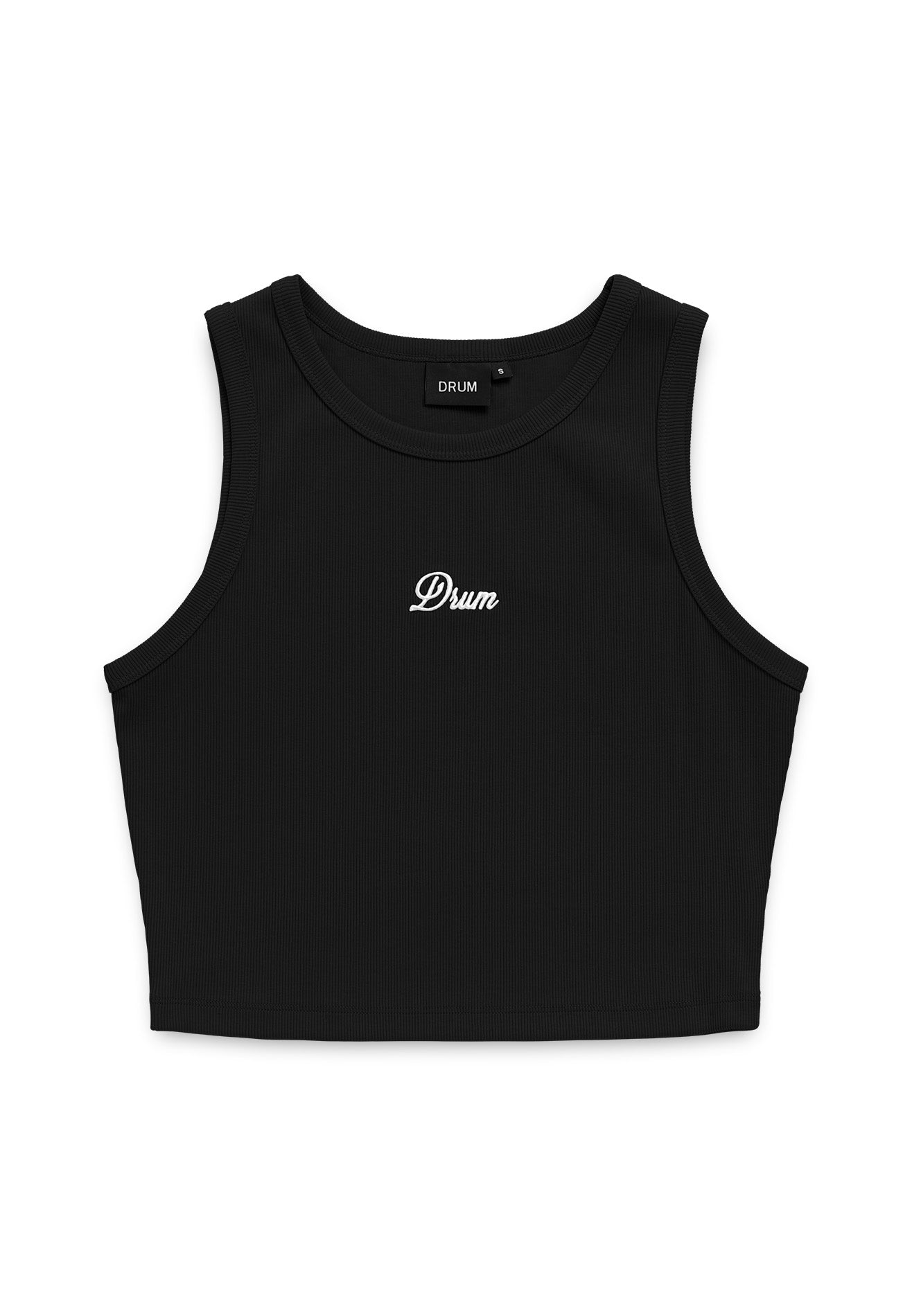 Select Ladies Tank Crop Top- Black