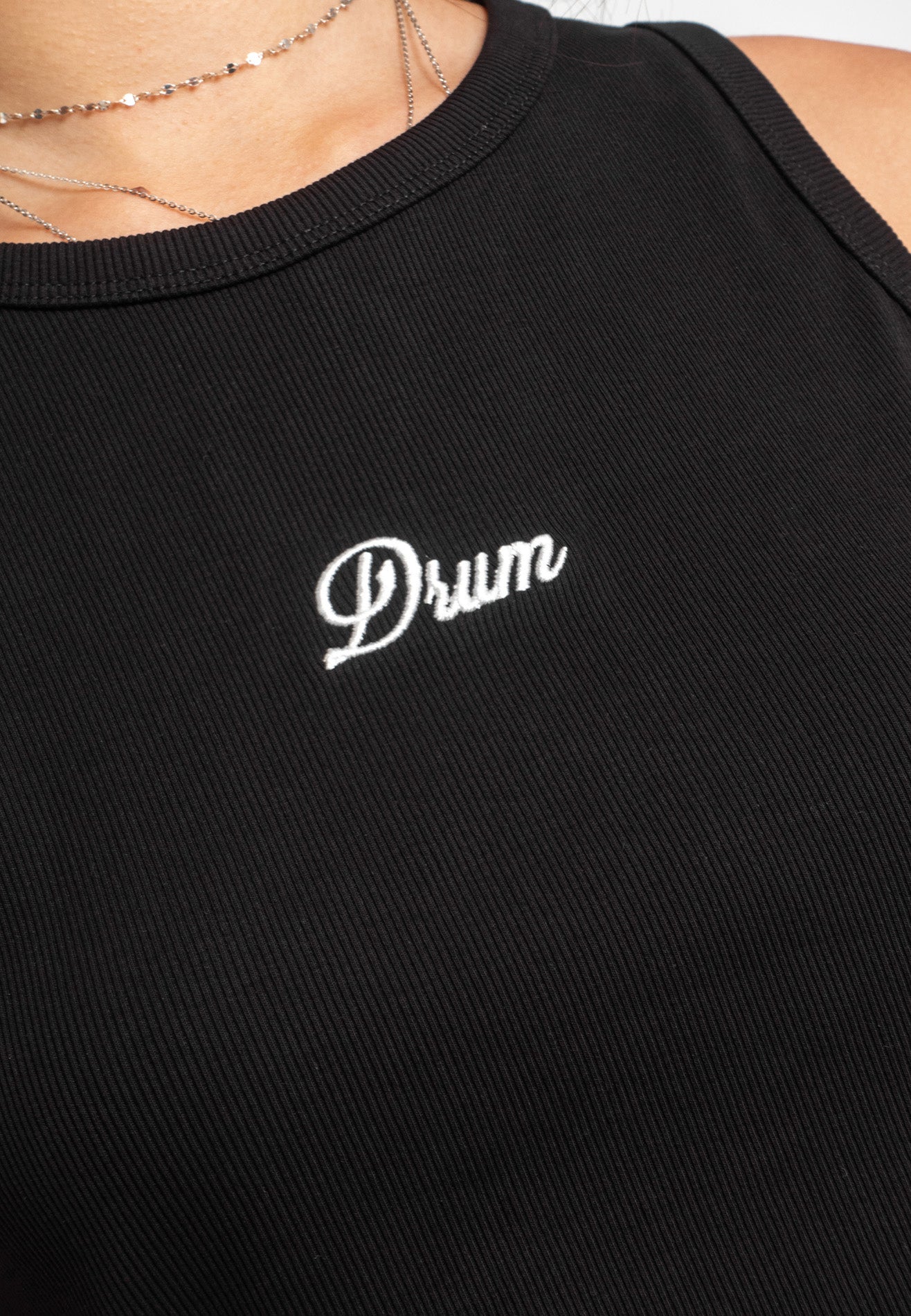 Select Ladies Tank Crop Top- Black