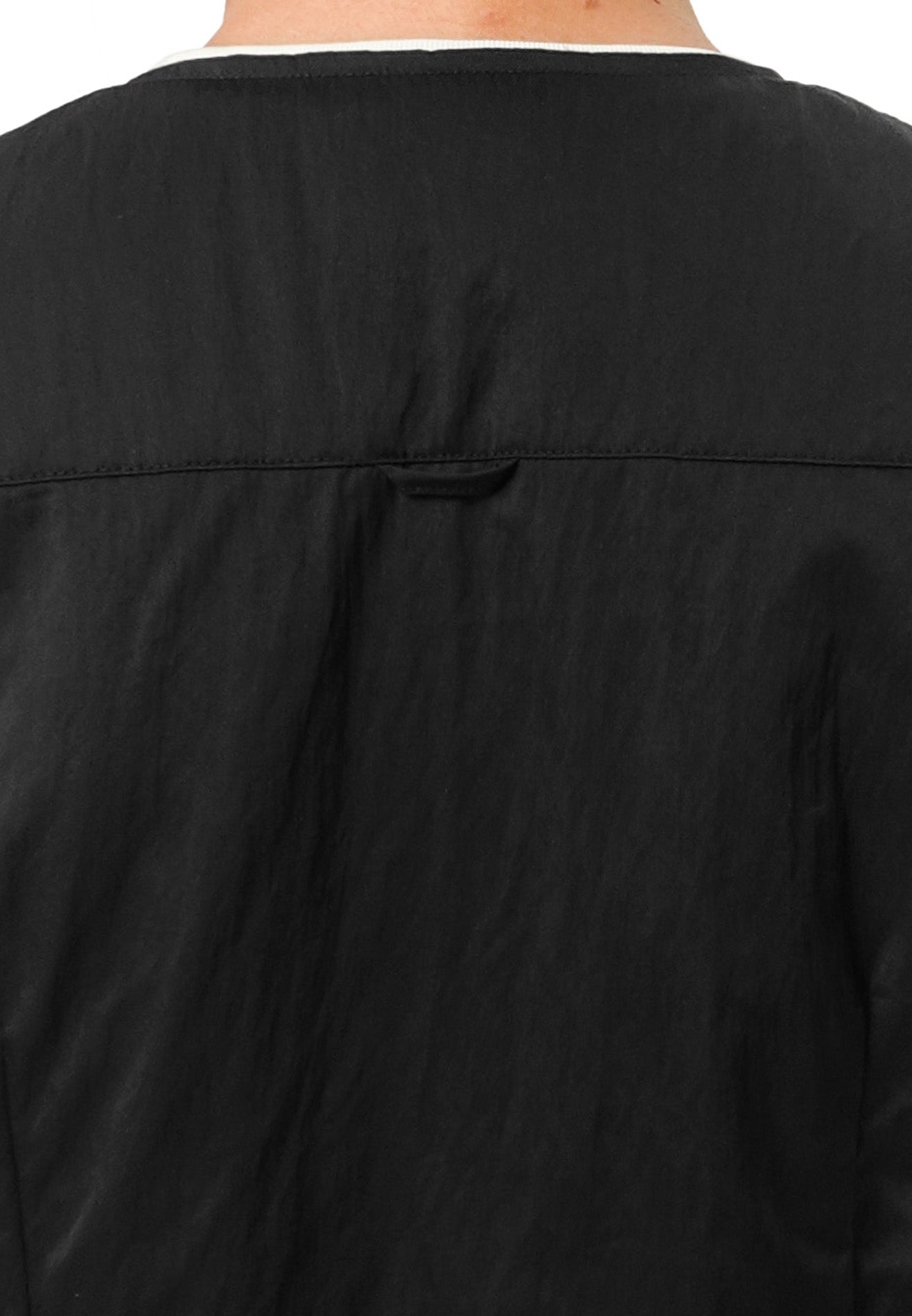 DRUM SELECT Women Full Zip Vest Top- Black