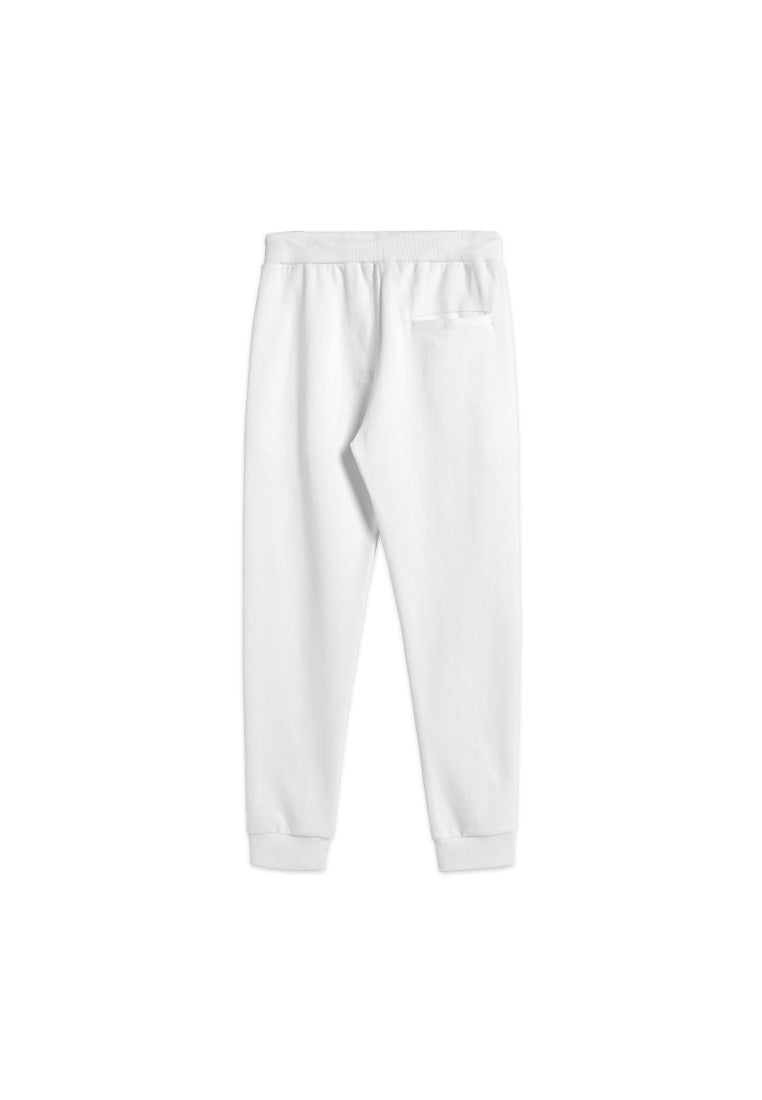 DRUM Select Side Stripe Sweatpants- White